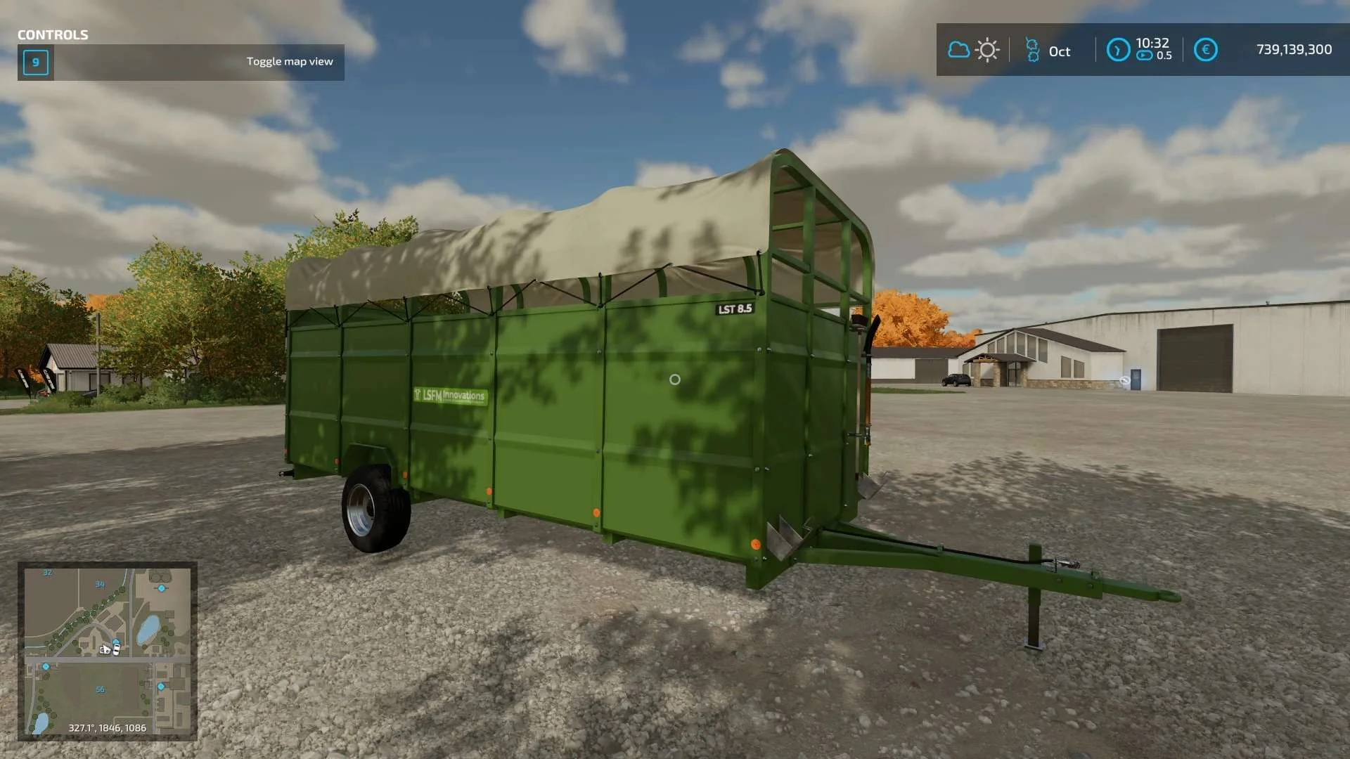 LSFM Livestock Trailer LST85 v1.0.0.1 FS22 FS22 Mod Free Download