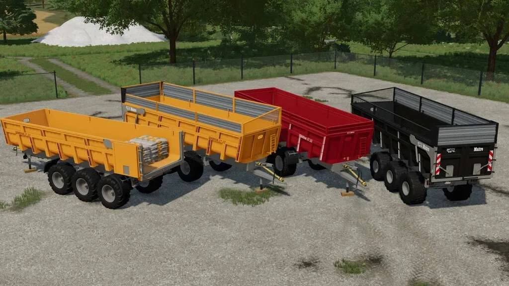Maitre Old Trailer Pack v1.0 FS22 FS22 Mod Free Download