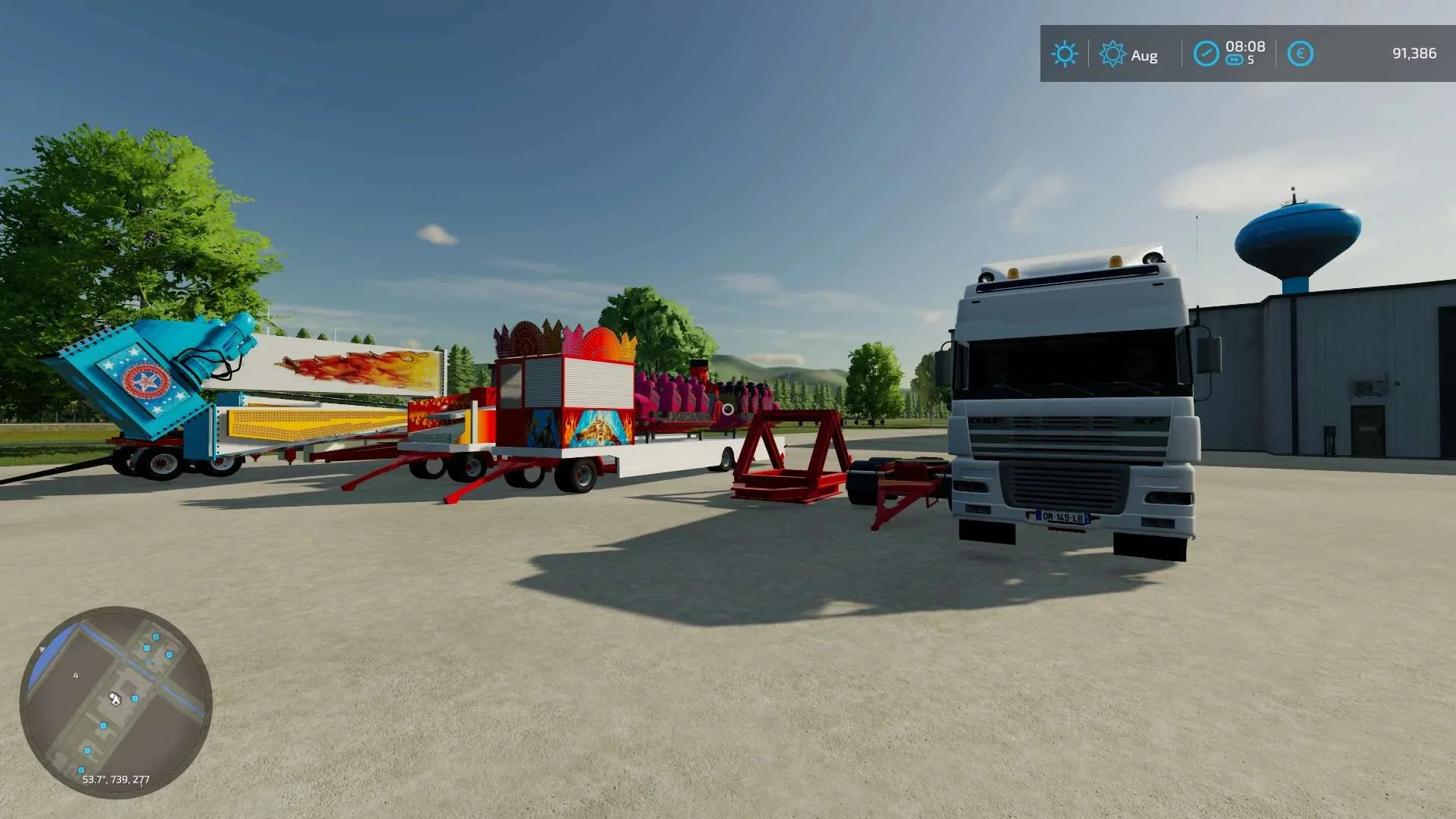 Manege fly v1.0 FS22 FS22 Mod Free Download