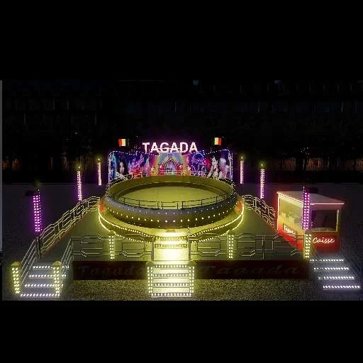 Manege Tagada v1.0 FS22 FS22 Mod Free Download