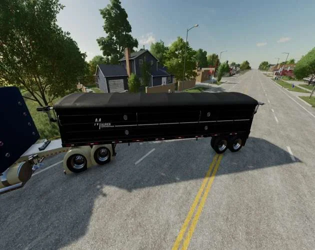 Maurer 42FT Grain Hopper v1.0 FS22 FS22 Mod Free Download