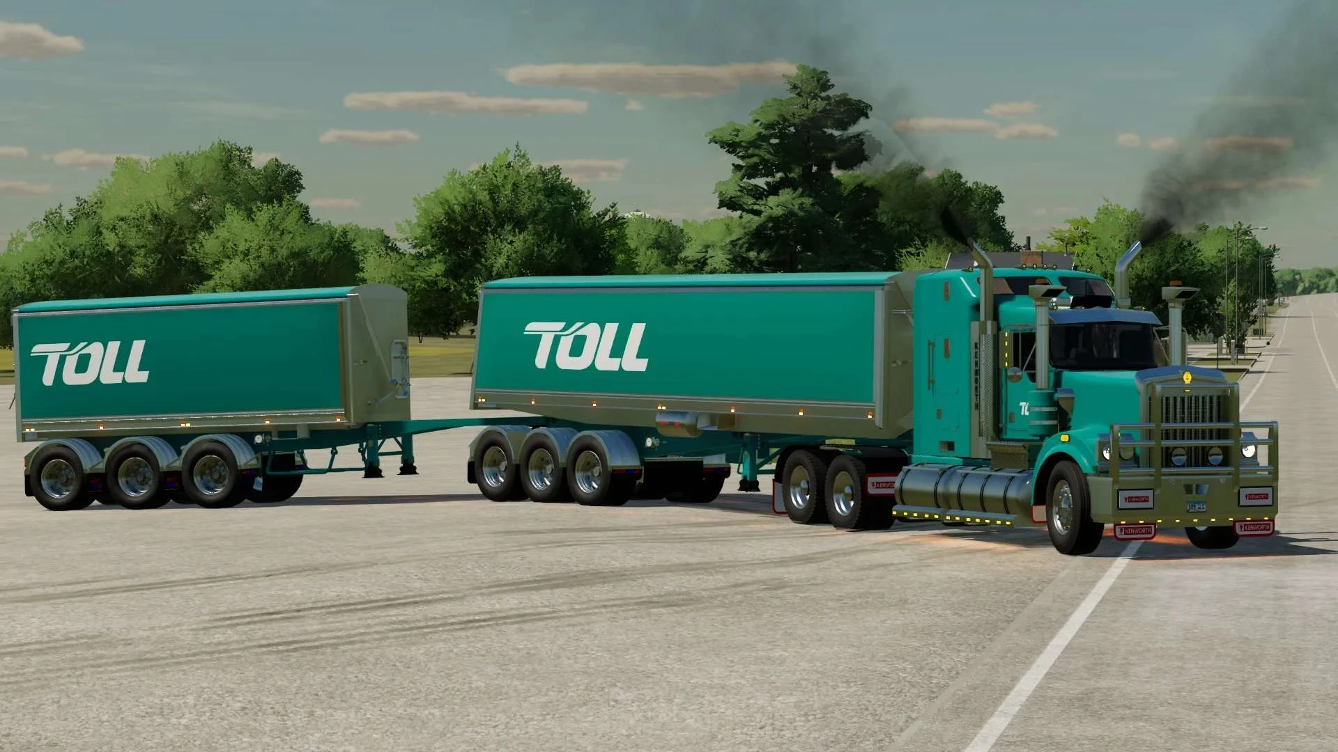 Maxi Trans Lusty Stag Tippers v1.0 FS22