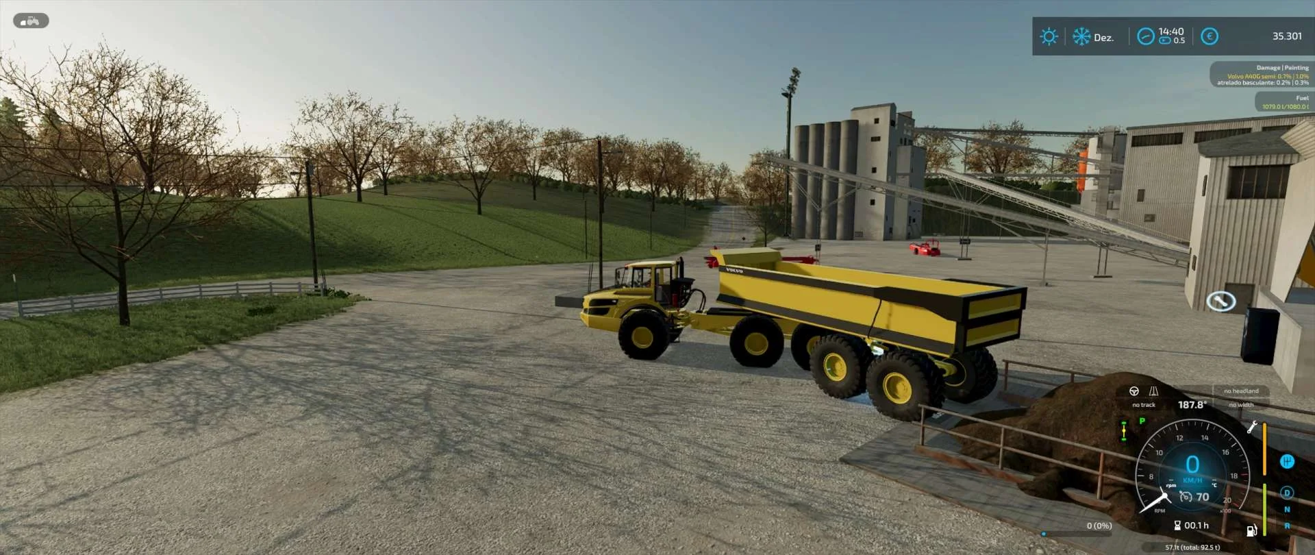 Maxxim700 for A40G semi v1.0 FS22 FS22 Mod Free Download