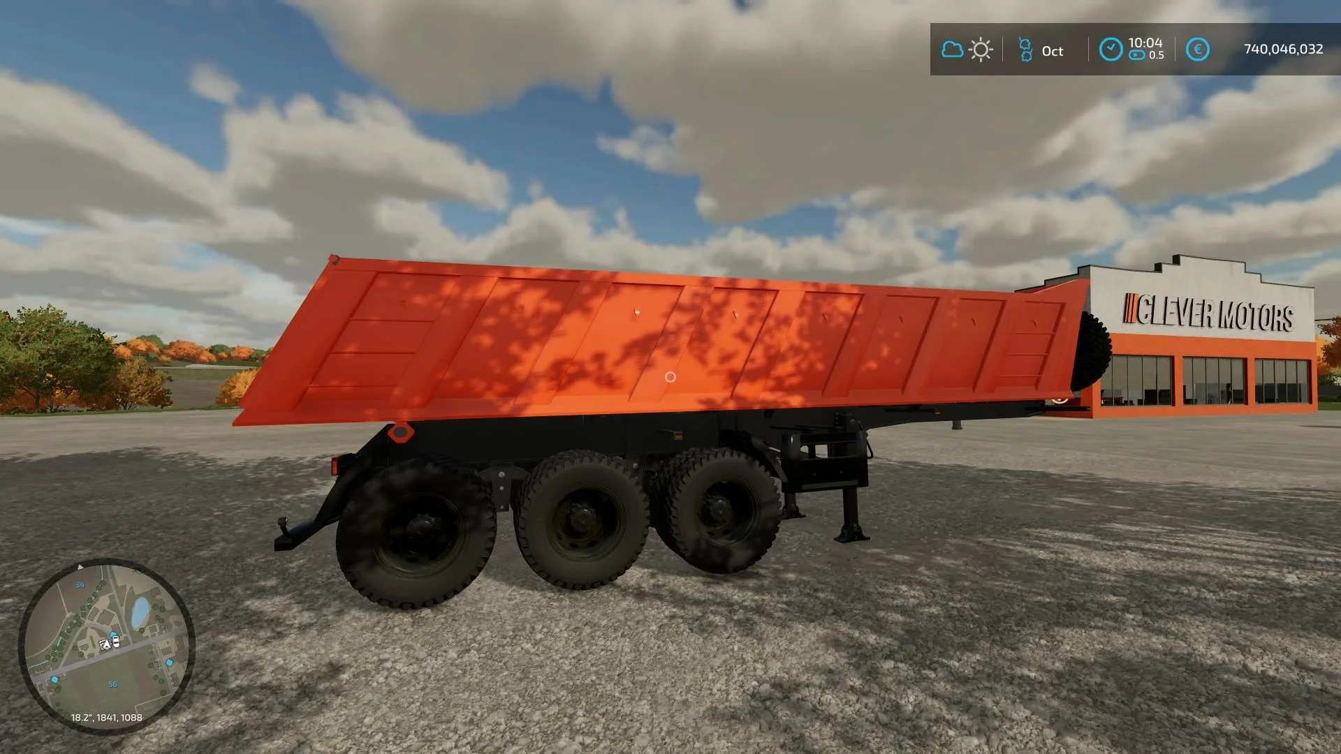 MAZ Tipper MultiColor | MultiFruit | Capacity selection v1.0 FS22 FS22 Mod Free Download