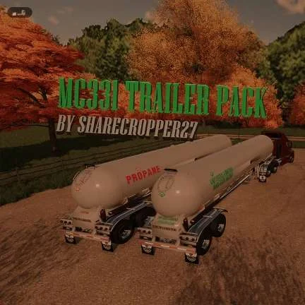 MC331 Anhydrous/Propane Transport Trailer v1.0 FS22 FS22 Mod Free Download