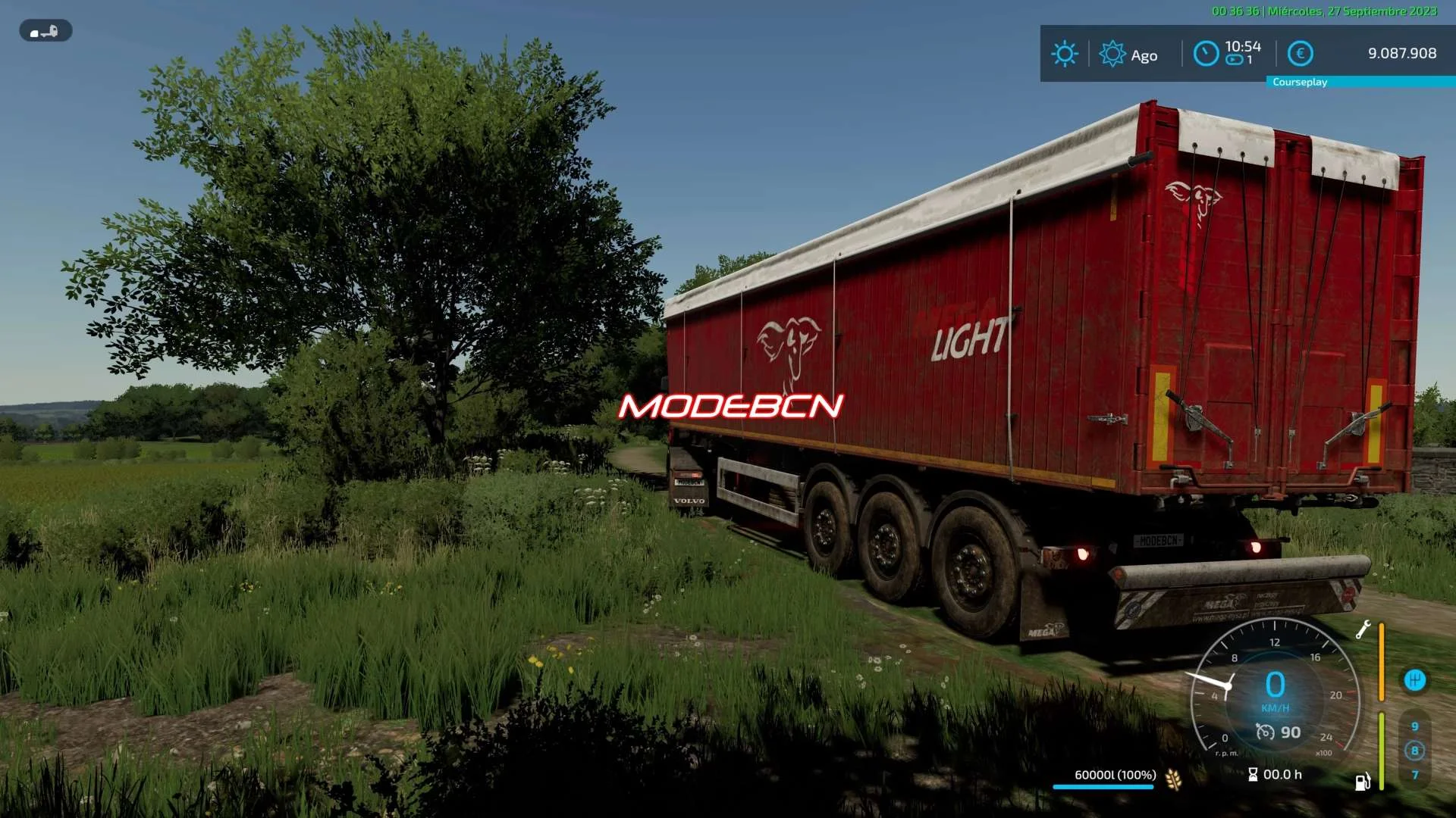 MEGA Light3 With more colors added V1.0 FS22
