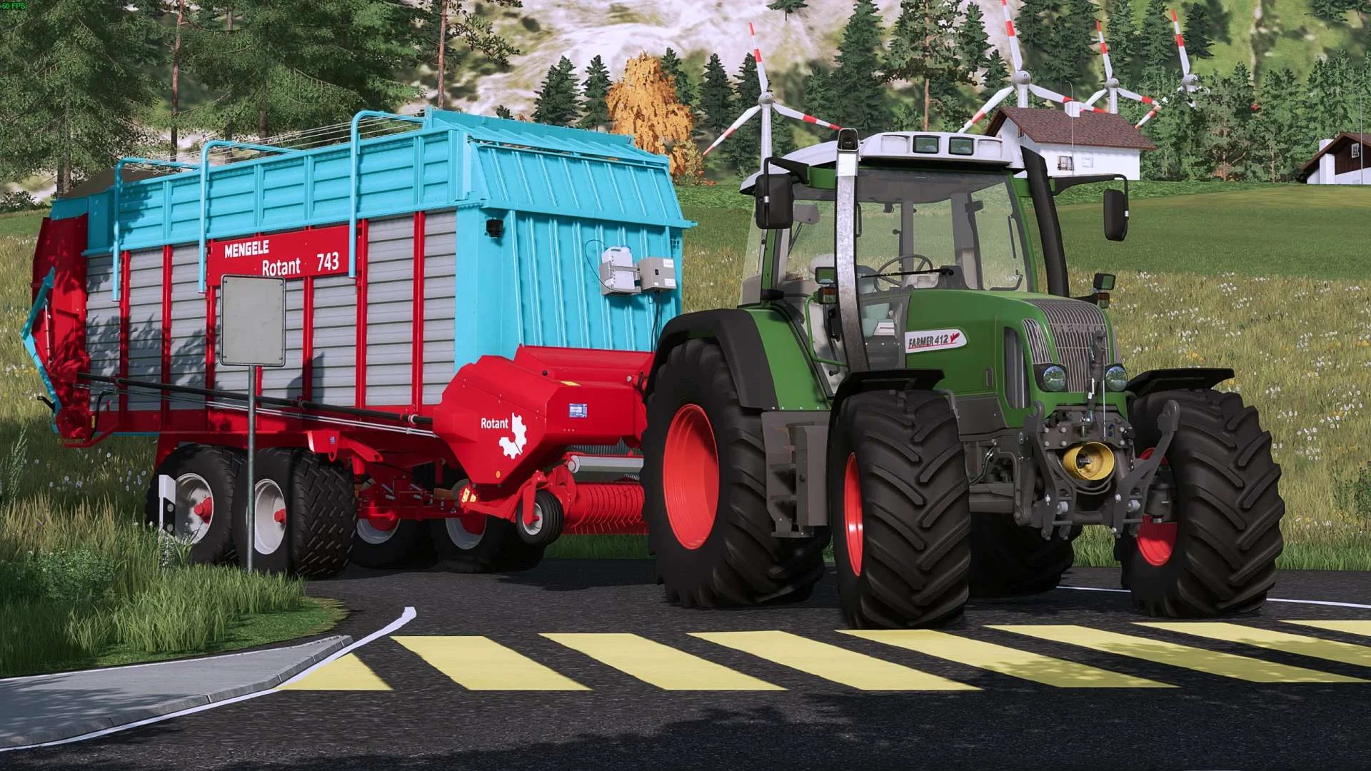 Mengele Rotant 743 v1.0 FS22 FS22 Mod Free Download