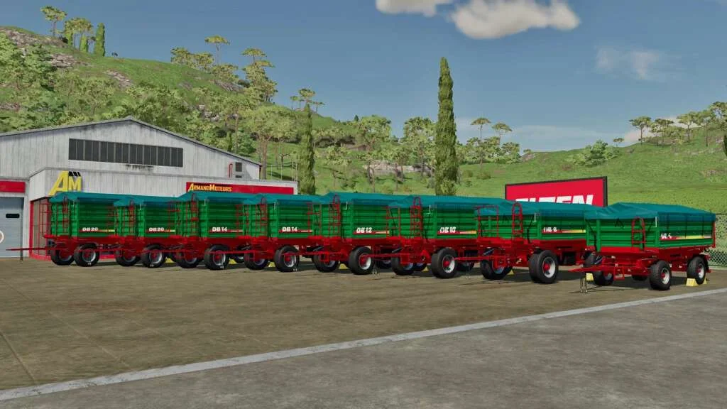 Metaltech DB Pack v1.1 FS22 FS22 Mod Free Download