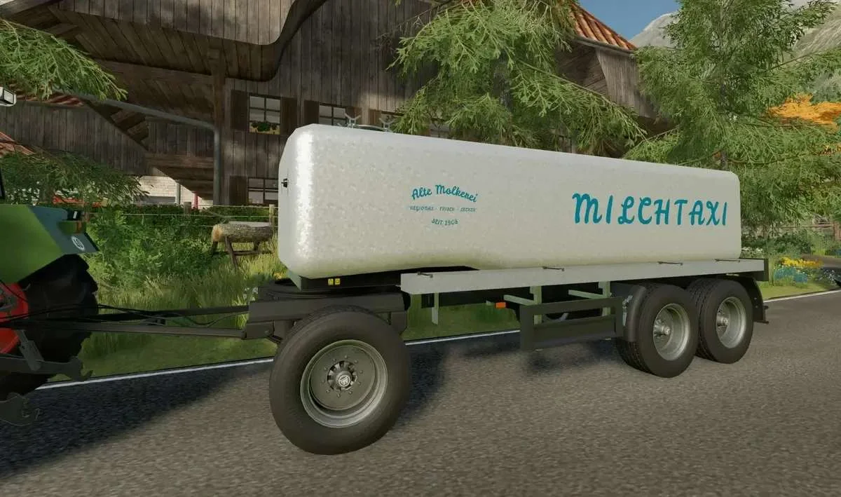 Milk Tanker v1.0.1 FS22 FS22 Mod Free Download