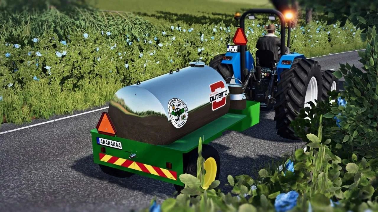 Milk Trailer v1.0 FS22 FS22 Mod Free Download