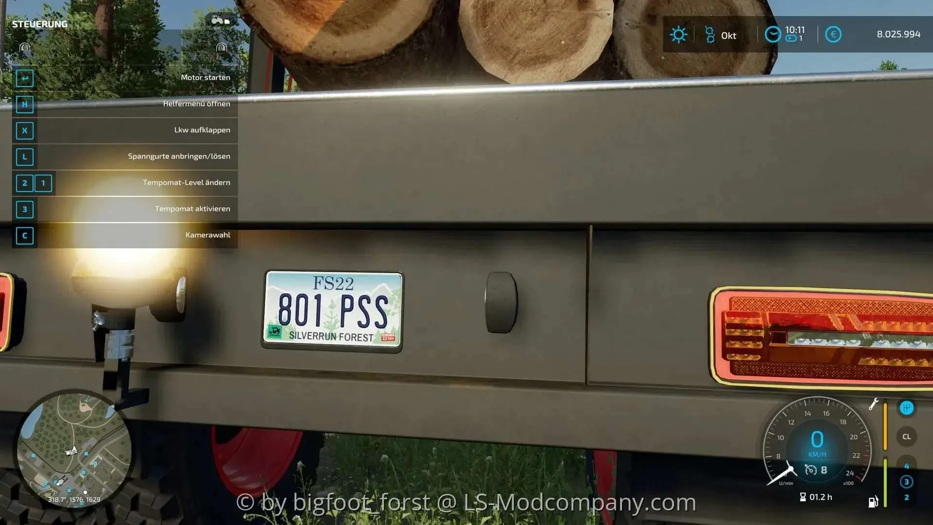 MKS8 Forst v1.0.2 FS22 FS22 Mod Free Download