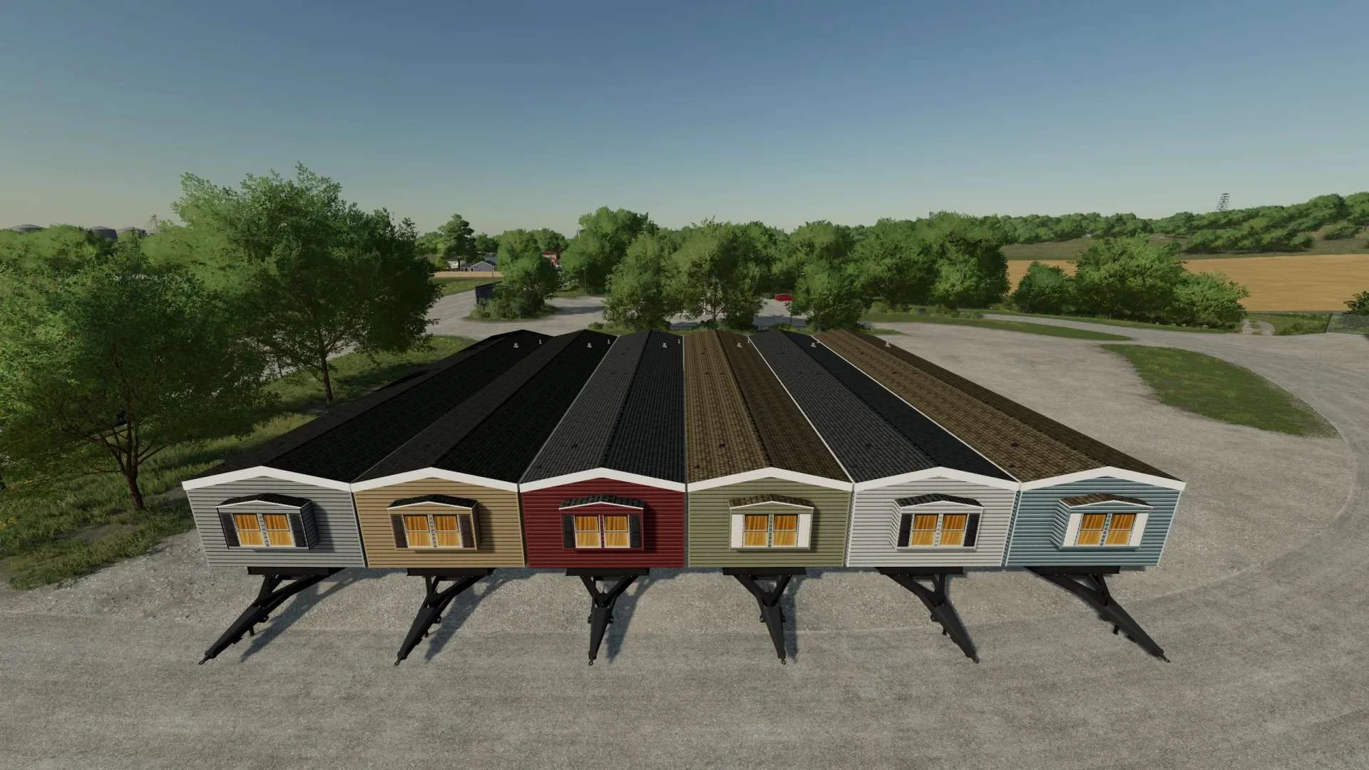 Mobile Homes v2.0 FS22 FS22 Mod Free Download