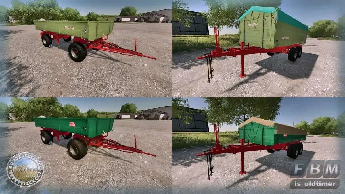 Multi Brand Trailer 4to. v1.0 FS22 FS22 Mod Free Download