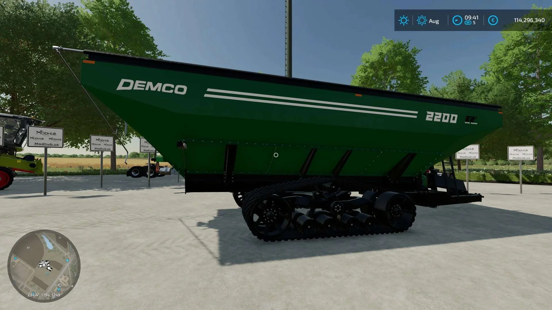 Multi Fruit Demco 2200 Auger Wagon v1.0 FS22 FS22 Mod Free Download