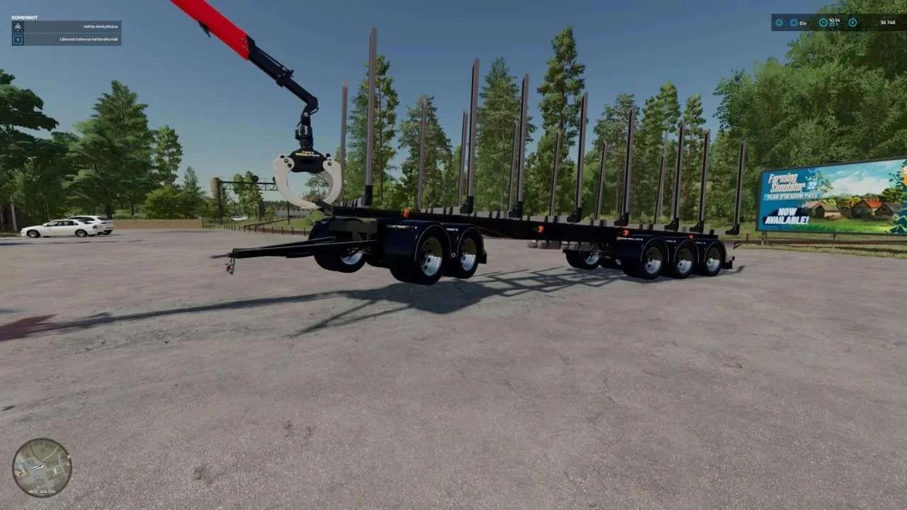 Narko Timber Trailer v1.0.2 FS22