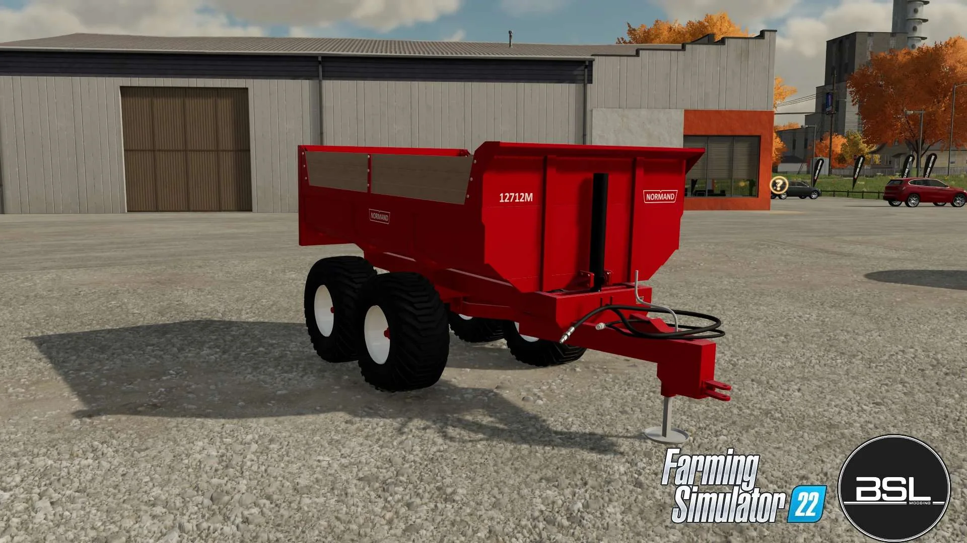 Normand 12712m v1.0 FS22 FS22 Mod Free Download