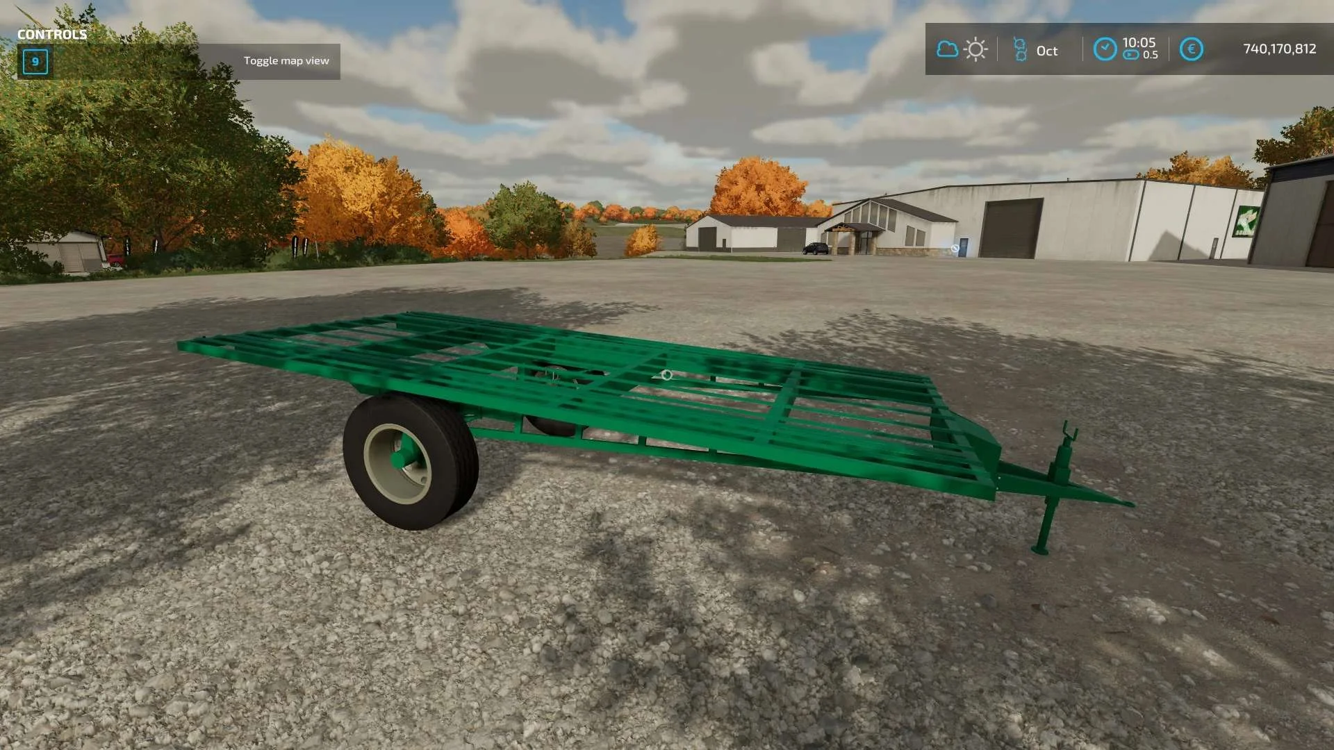Old Bale Trailer v1.0 FS22 FS22 Mod Free Download