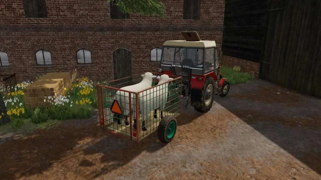 Old Cattle Trailer v1.0 FS22 FS22 Mod Free Download
