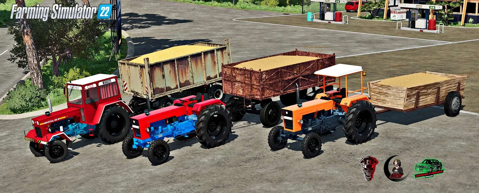 Old Pack Trailers Romania v1.0 FS22 FS22 Mod Free Download