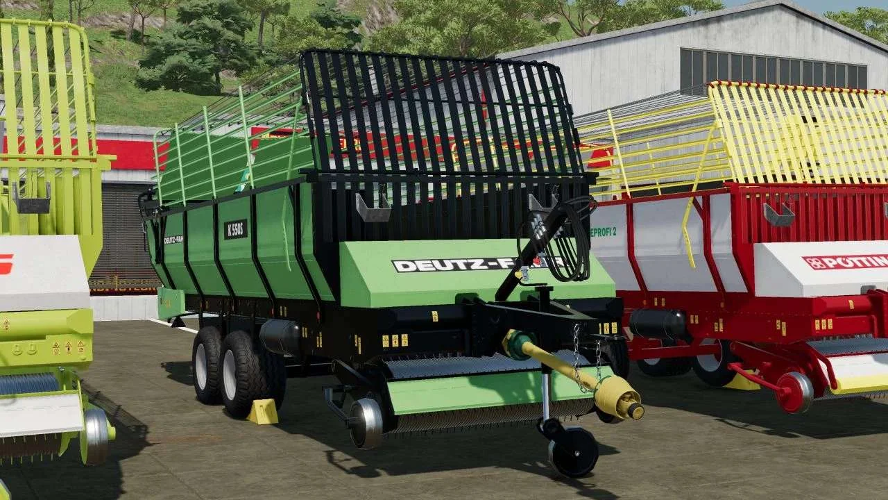 Old Tandem Loading Wagons v1.0 FS22 FS22 Mod Free Download