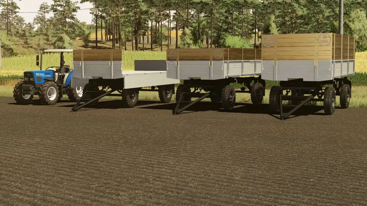 Old Trailers v1.0 FS22 FS22 Mod Free Download