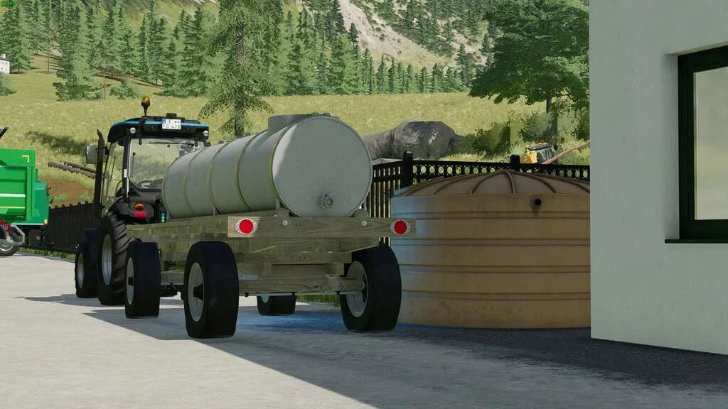 Old Water Trailer v1.0 FS22 FS22 Mod Free Download