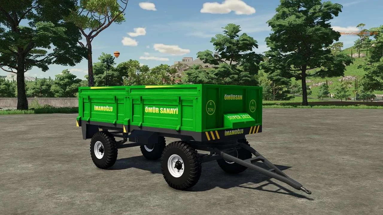 Omur Sanayi Agricultural Trailer v1.0 FS22
