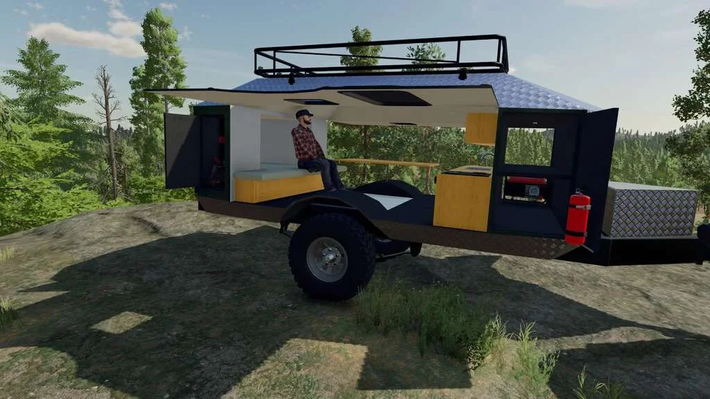 Overland Trailer v1.0.0.1 FS22 FS22 Mod Free Download
