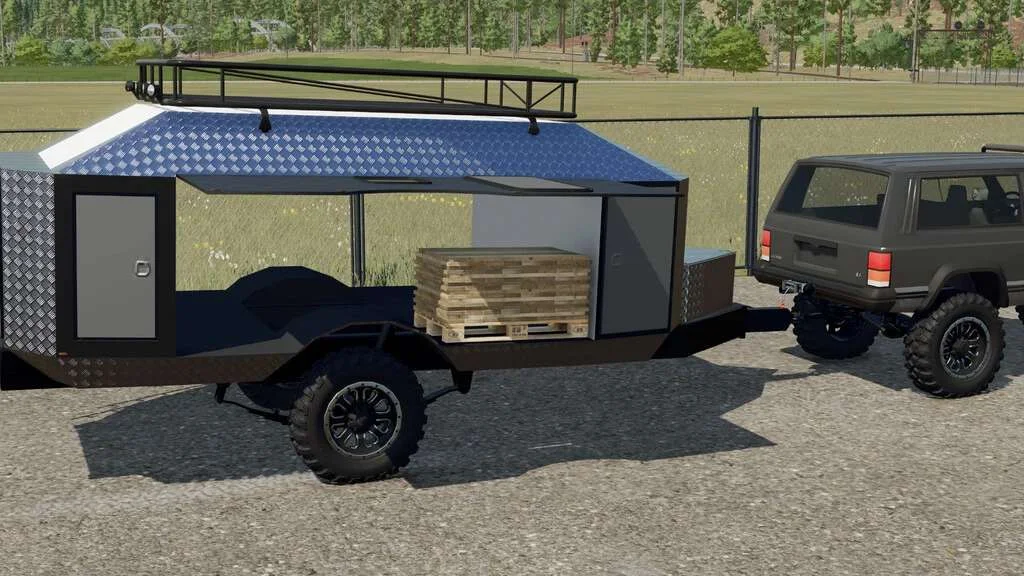 Overland Trailer v1.0 FS22 FS22 Mod Free Download