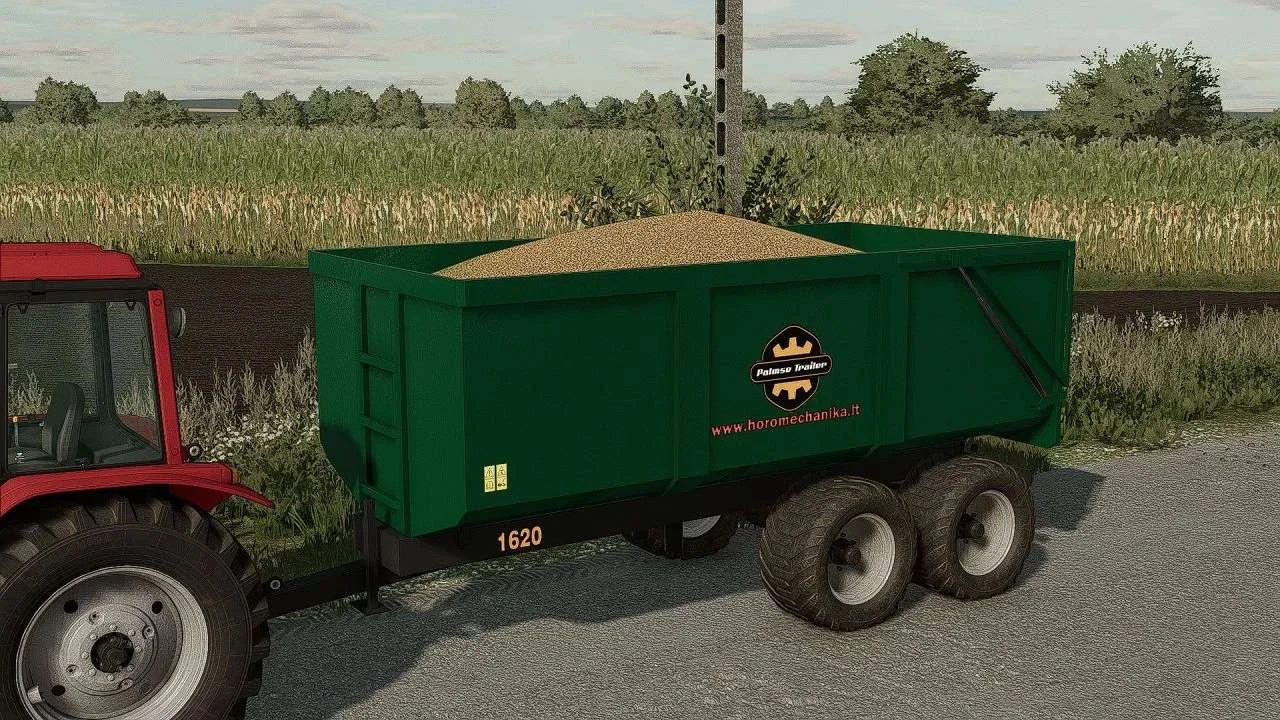 Palmse Trailer 1620 v1.0 FS22 FS22 Mod Free Download