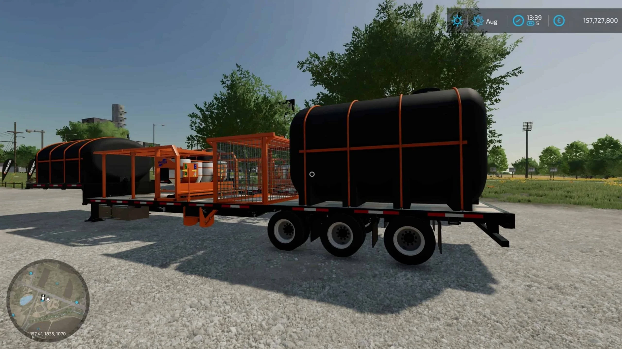 Phiber Dash Trailer v1.0 FS22 FS22 Mod Free Download