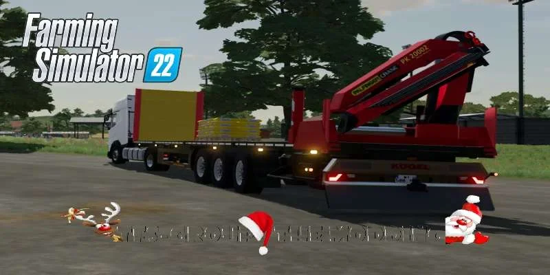 PLATEAU PORTE GRUE KOGEL v1.0 FS22 FS22 Mod Free Download