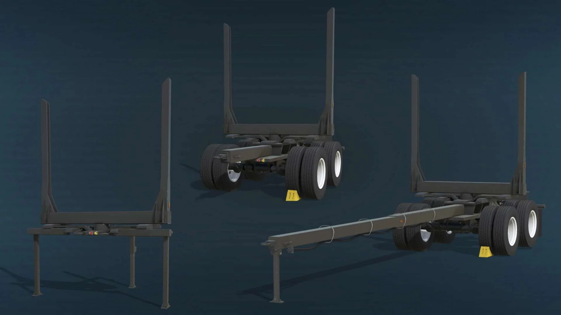 Pole Log Trailer v1.0 FS22