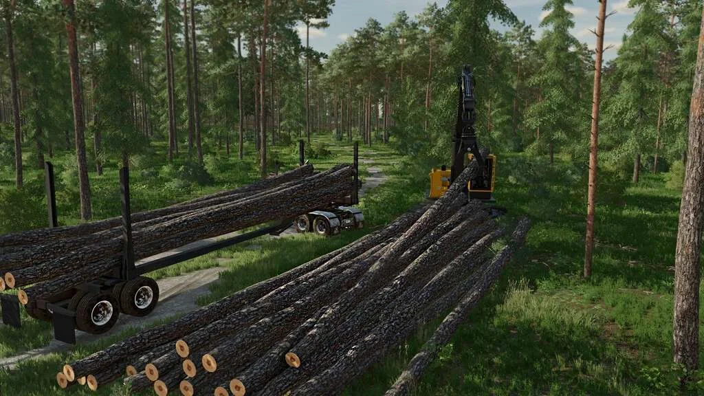 Pole Trailer v1.0.0.1 FS22 FS22 Mod Free Download