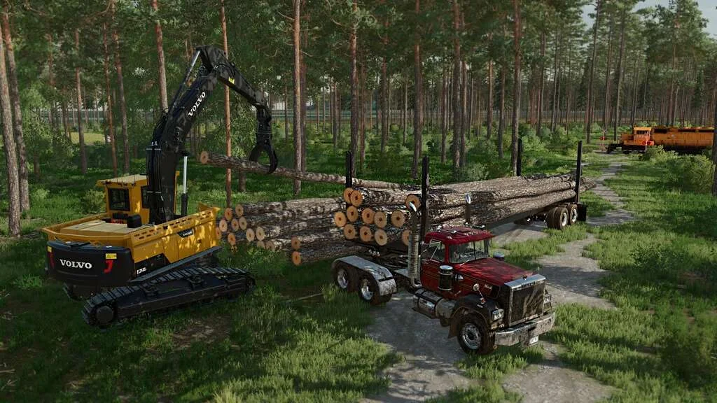 Pole Trailer v1.0 FS22 FS22 Mod Free Download