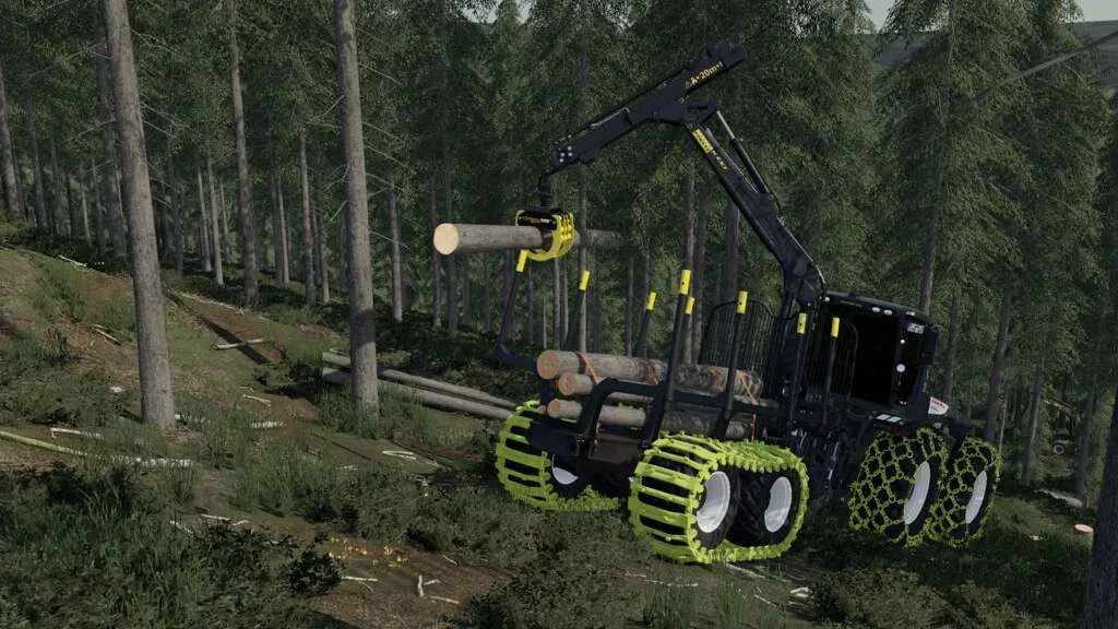 Ponsse Forwarder Trailer v1.0.0.1 FS22 FS22 Mod Free Download
