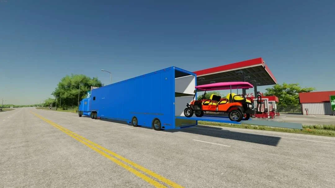 Race Car Stacker 2nd version v1.0 FS22 FS22 Mod Free Download