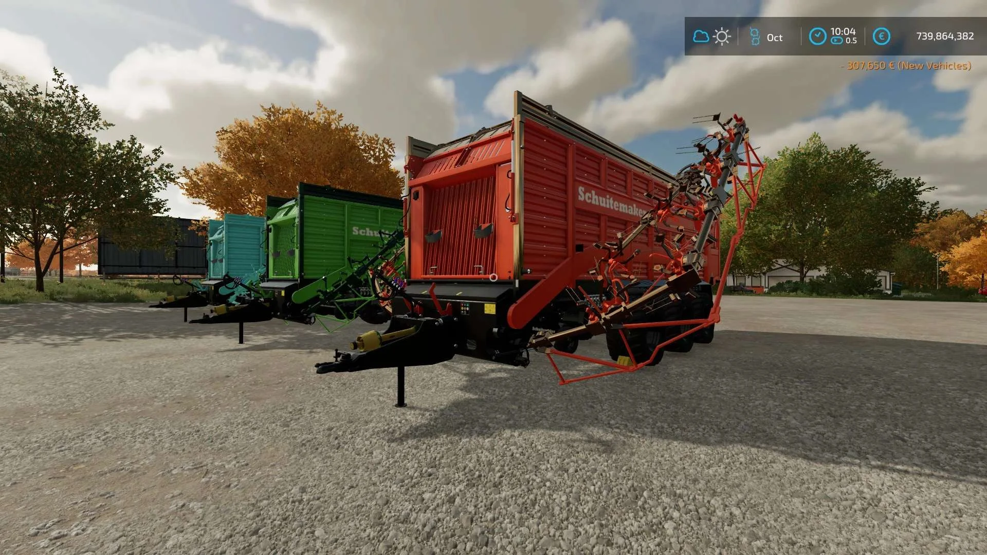Rapide 8400 W, XS, XXL v1.5 FS22 FS22 Mod Free Download