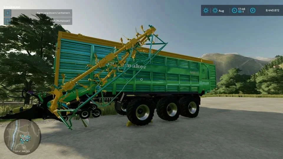 Rapide 8400 Windrower v1.0 FS22 FS22 Mod Free Download