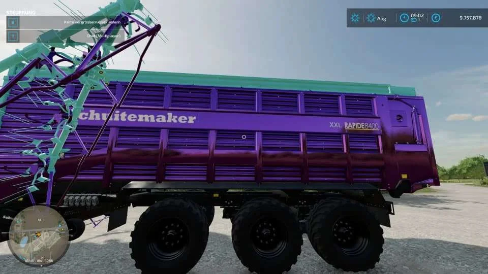 Rapide 8400 XXL v1.0 FS22 FS22 Mod Free Download