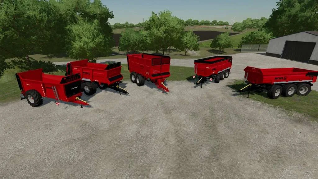 Record Trailers Pack v1.0 FS22 FS22 Mod Free Download