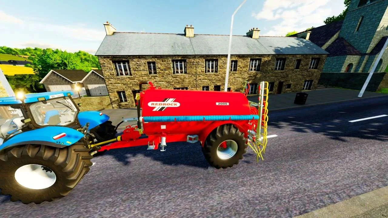 Redrock 2000 Gallon Tanker v1.0 FS22 FS22 Mod Free Download