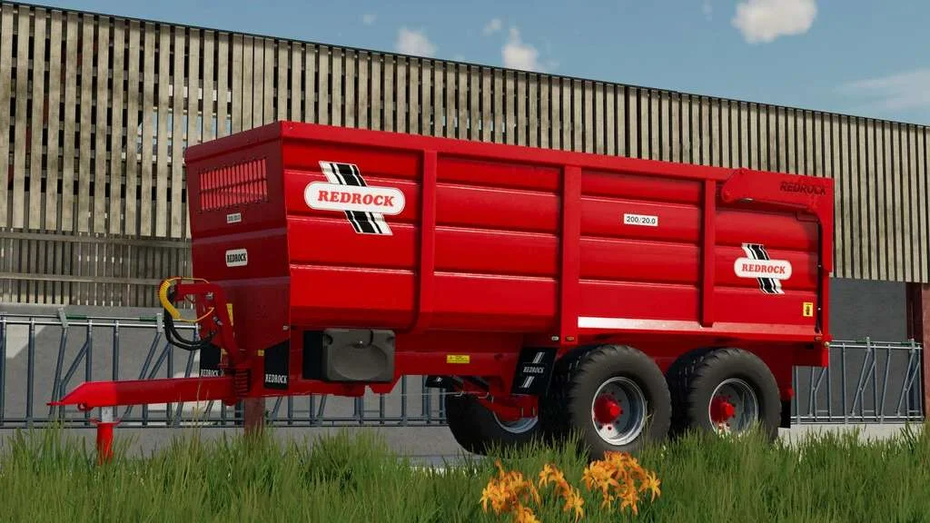 Redrock 20T Trailer v1.0 FS22 FS22 Mod Free Download