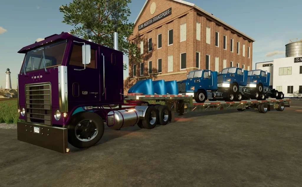 Reitnouer Drop Miser Step Deck Trailer v1.0 FS22 FS22 Mod Free Download