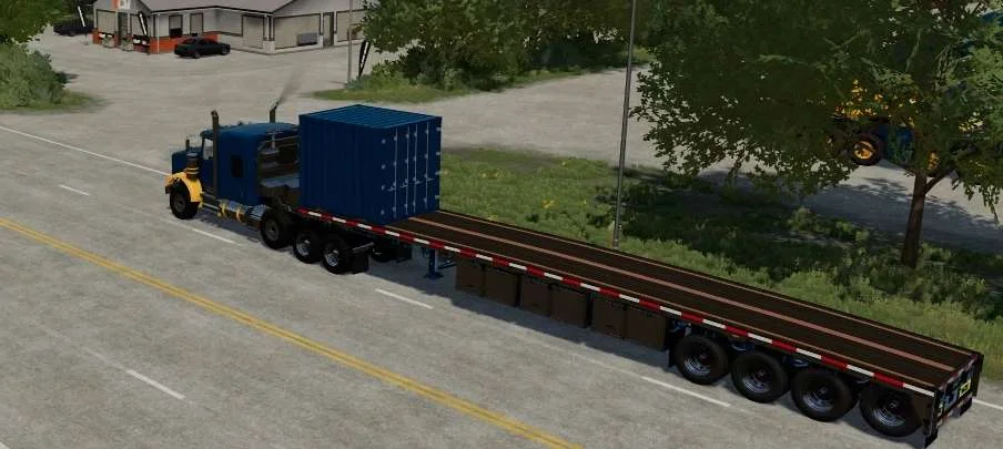 REITNOUR BIG BUBBA FLATBED V1.1.0.2 FS22 FS22 Mod Free Download