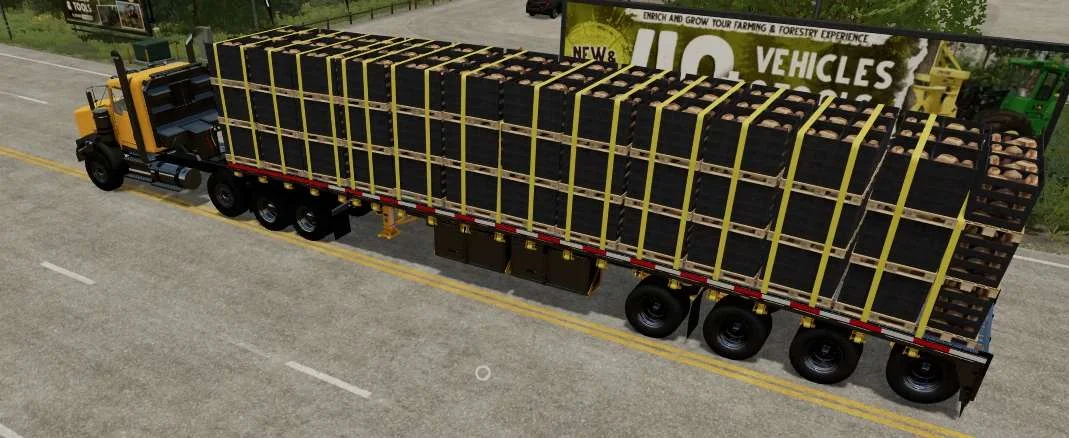 Reitnour Flatbed v1.0 FS22 FS22 Mod Free Download