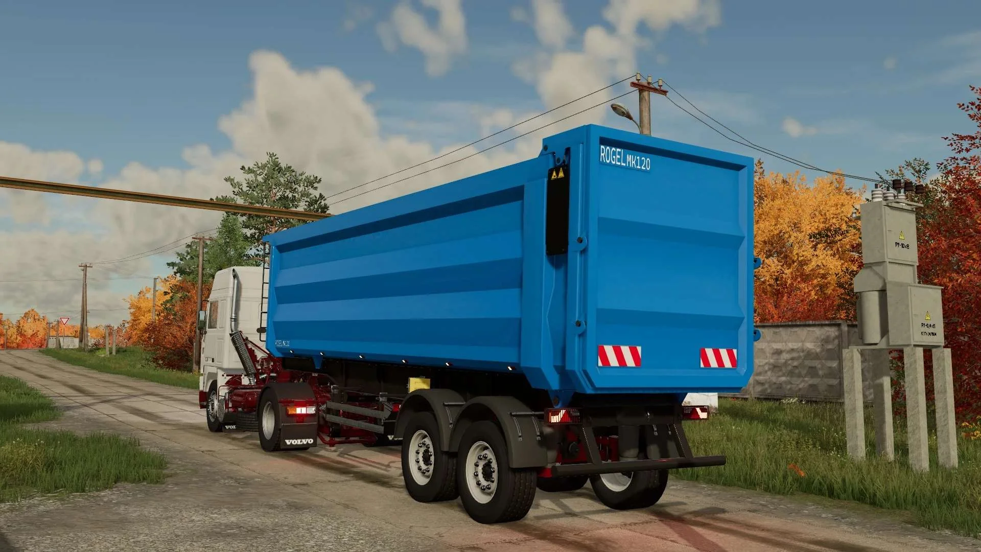 ROGEL MK120 DUMPER v1.0 FS22 FS22 Mod Free Download