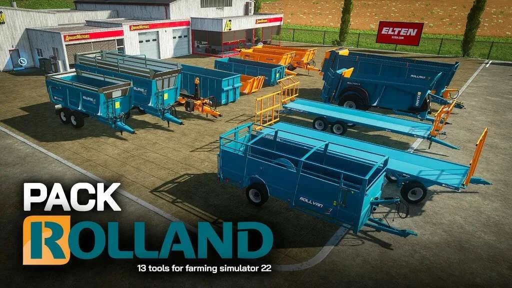 Rolland Pack v1.0 FS22 FS22 Mod Free Download