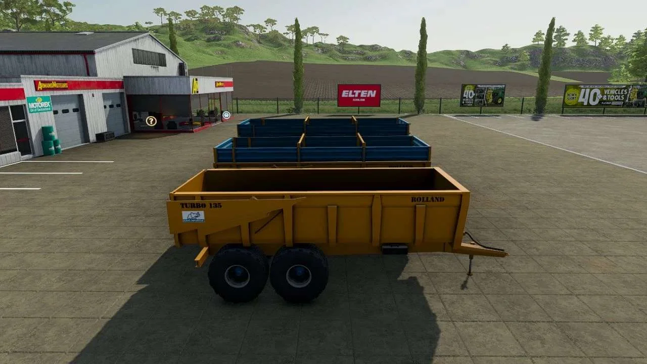 Rolland turbo 135 v1.0 FS22 FS22 Mod Free Download