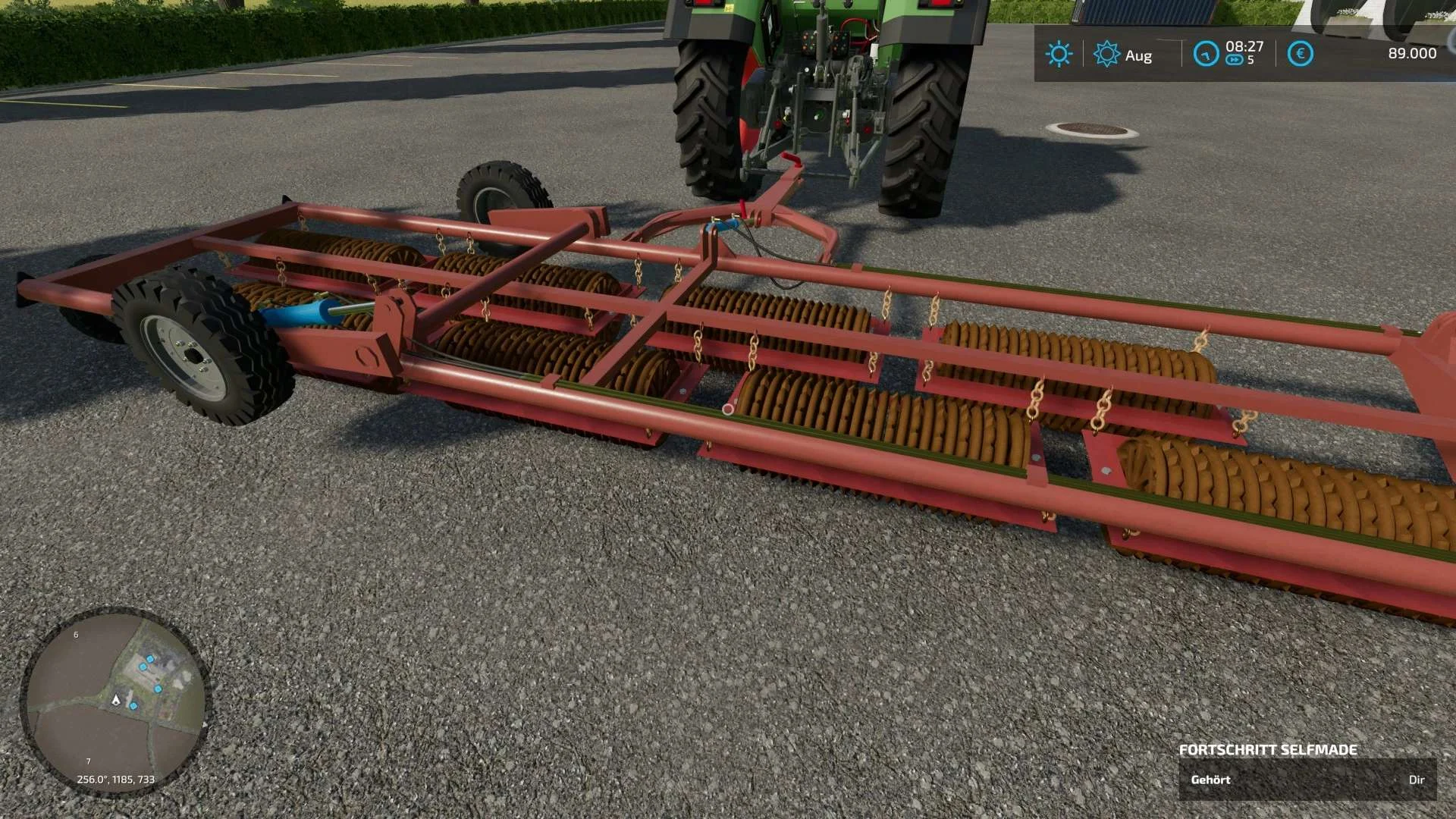 Roller Trailer v1.0 FS22 FS22 Mod Free Download